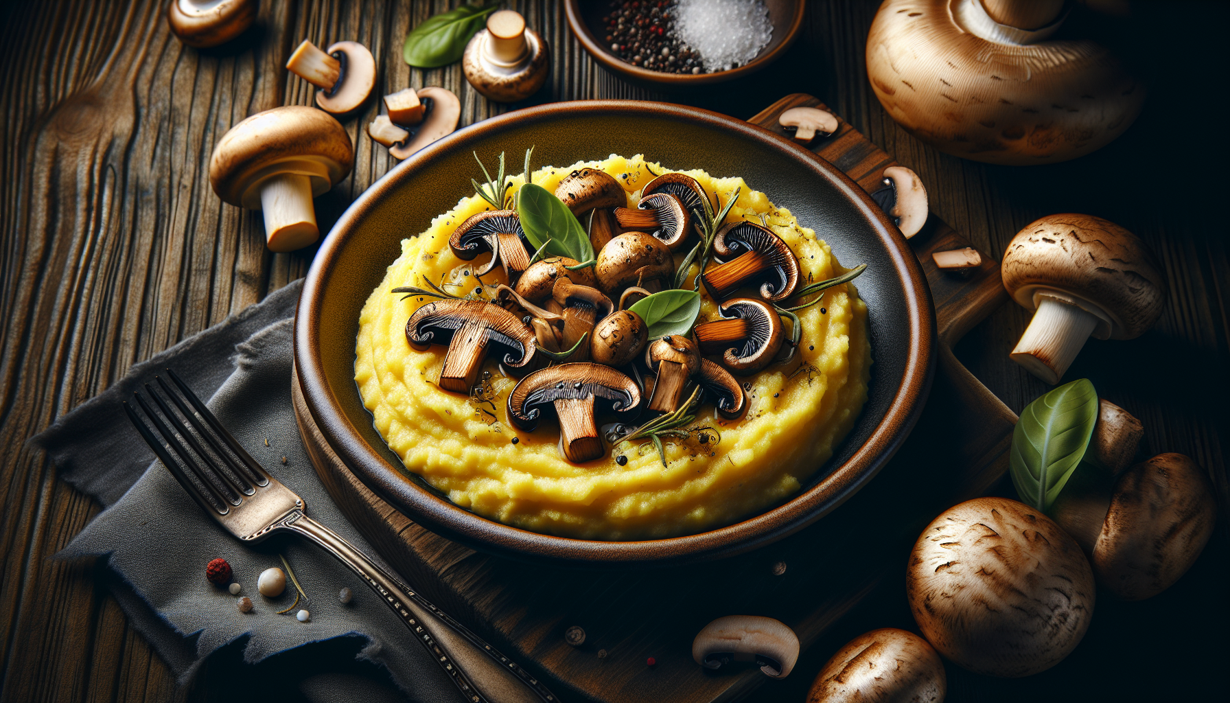 Polenta con funghi